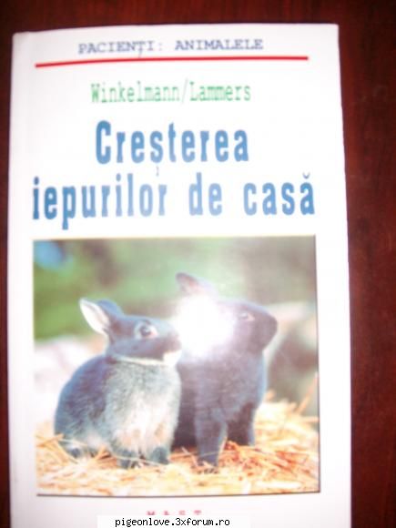 ''Cresterea iepurilor de casa" - De curand am achizitionat o carte despre - Citate din carti